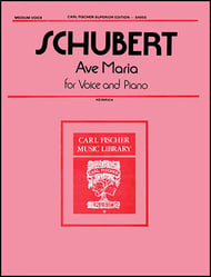 Ave Maria Vocal Solo & Collections sheet music cover